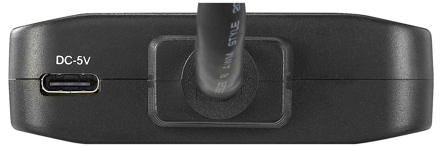 SpeaKa Professional SP-HDMIBS-100 2 Port HDMI-Switch Ultra HD-fähig, bidirektional verwendbar 7680 x 4320 Pixel