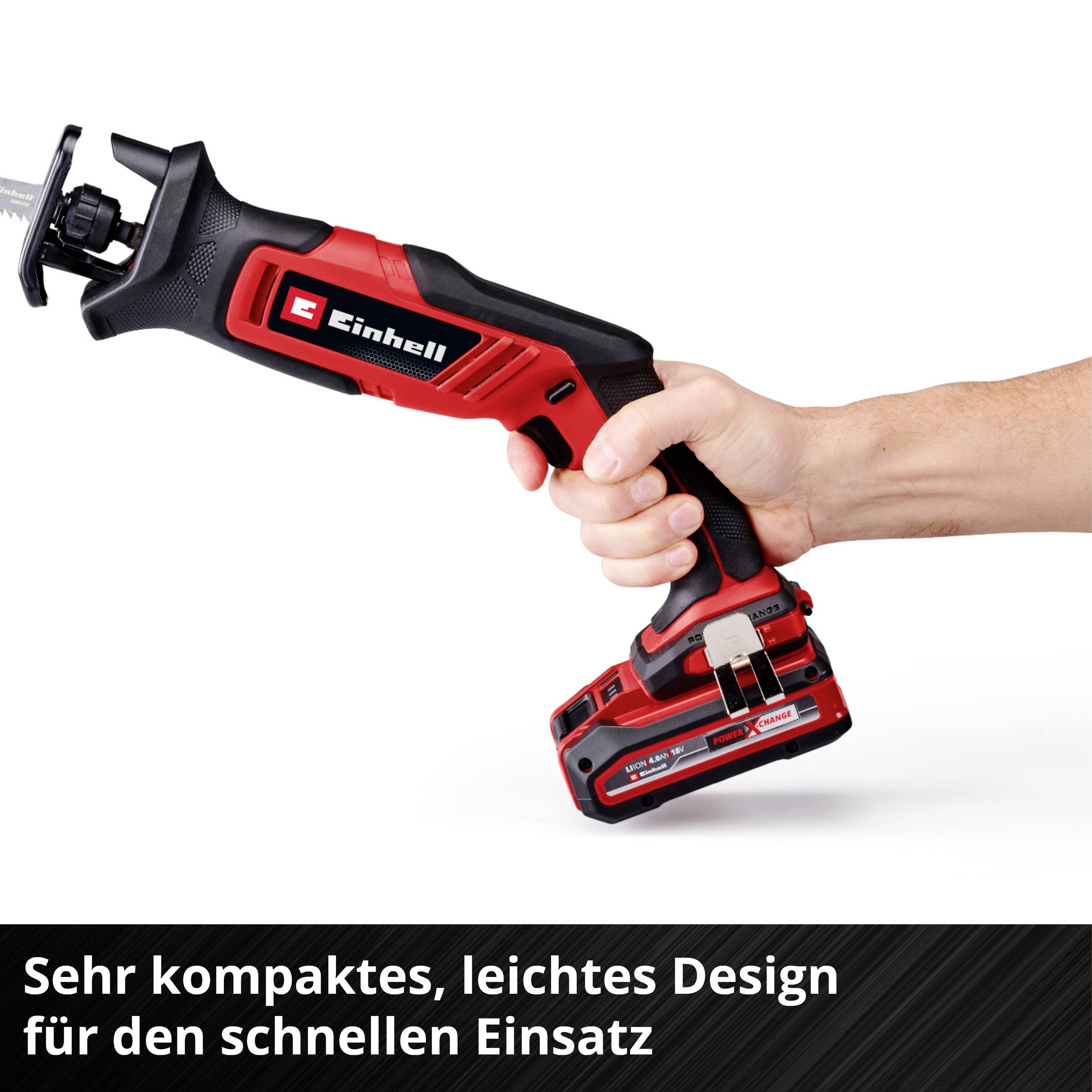 Einhell TE-AP 18/13 Li - Solo Akku-Universalschneider 4326315 ohne Akku, ohne Ladegerät, mit Zubehör 18V