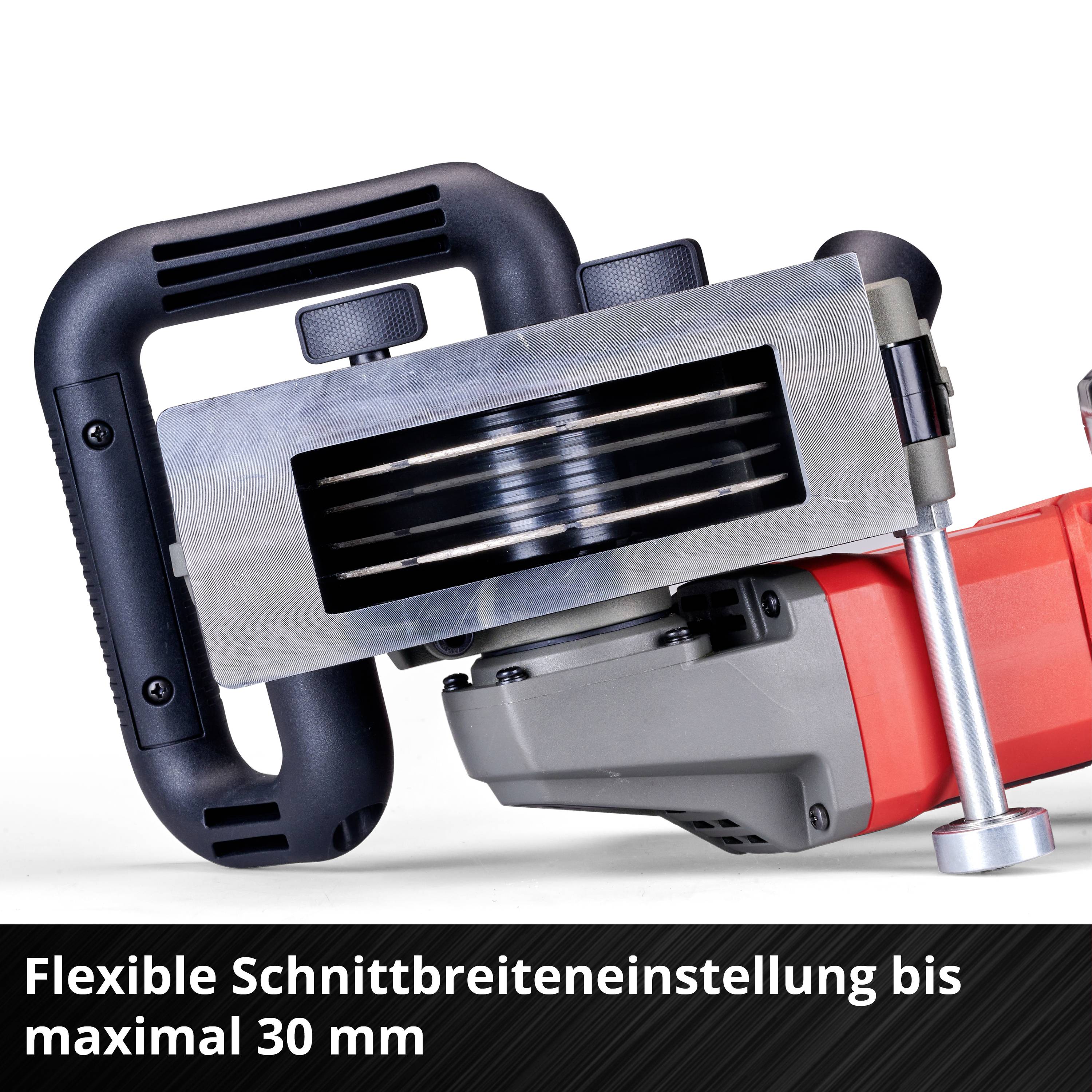 Einhell Professional Power X-Change TP-MA 36/30 Li BL - Solo 4350800 Akku-Mauernutfräse 125mm ohne Akku, ohne Ladegerät, inkl