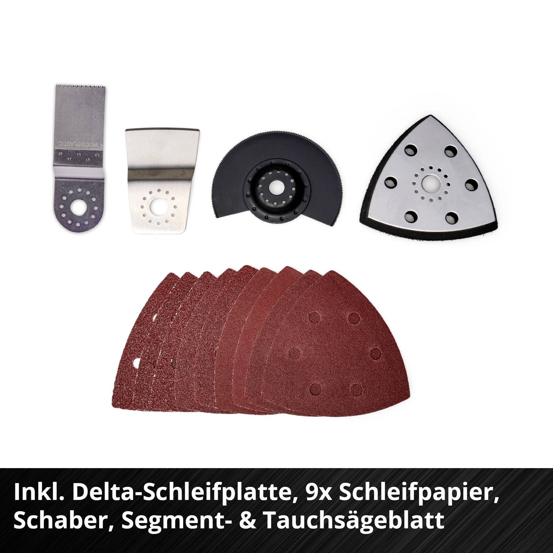 Einhell TE-MG 18/1 Li - Solo 4465195 Akku-Multifunktionswerkzeug ohne Akku, ohne Ladegerät, mit Zubehör 18 V Anzahl mitgelieferte Akkus 0