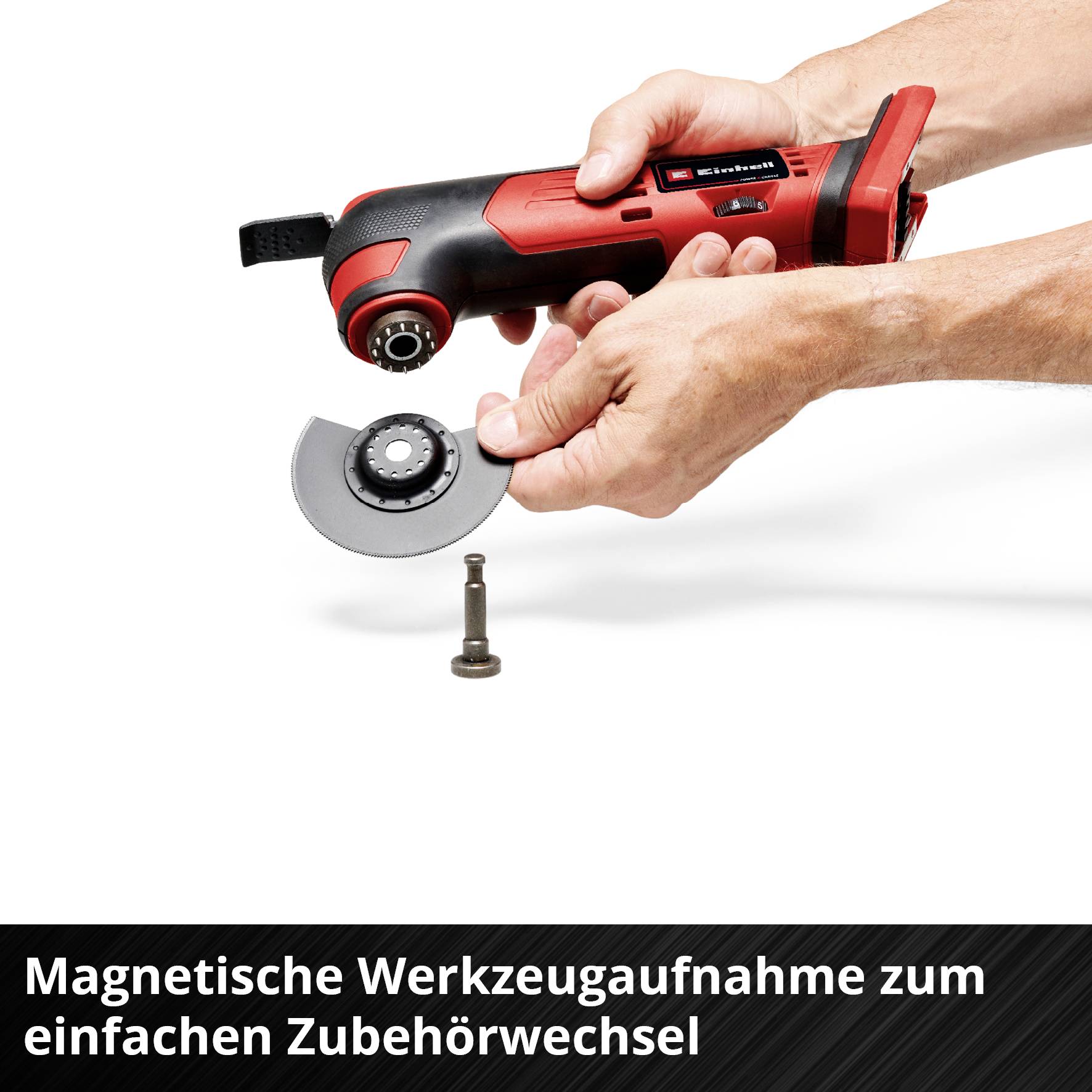 Einhell TE-MG 18/1 Li - Solo 4465195 Akku-Multifunktionswerkzeug ohne Akku, ohne Ladegerät, mit Zubehör 18 V Anzahl mitgelieferte Akkus 0