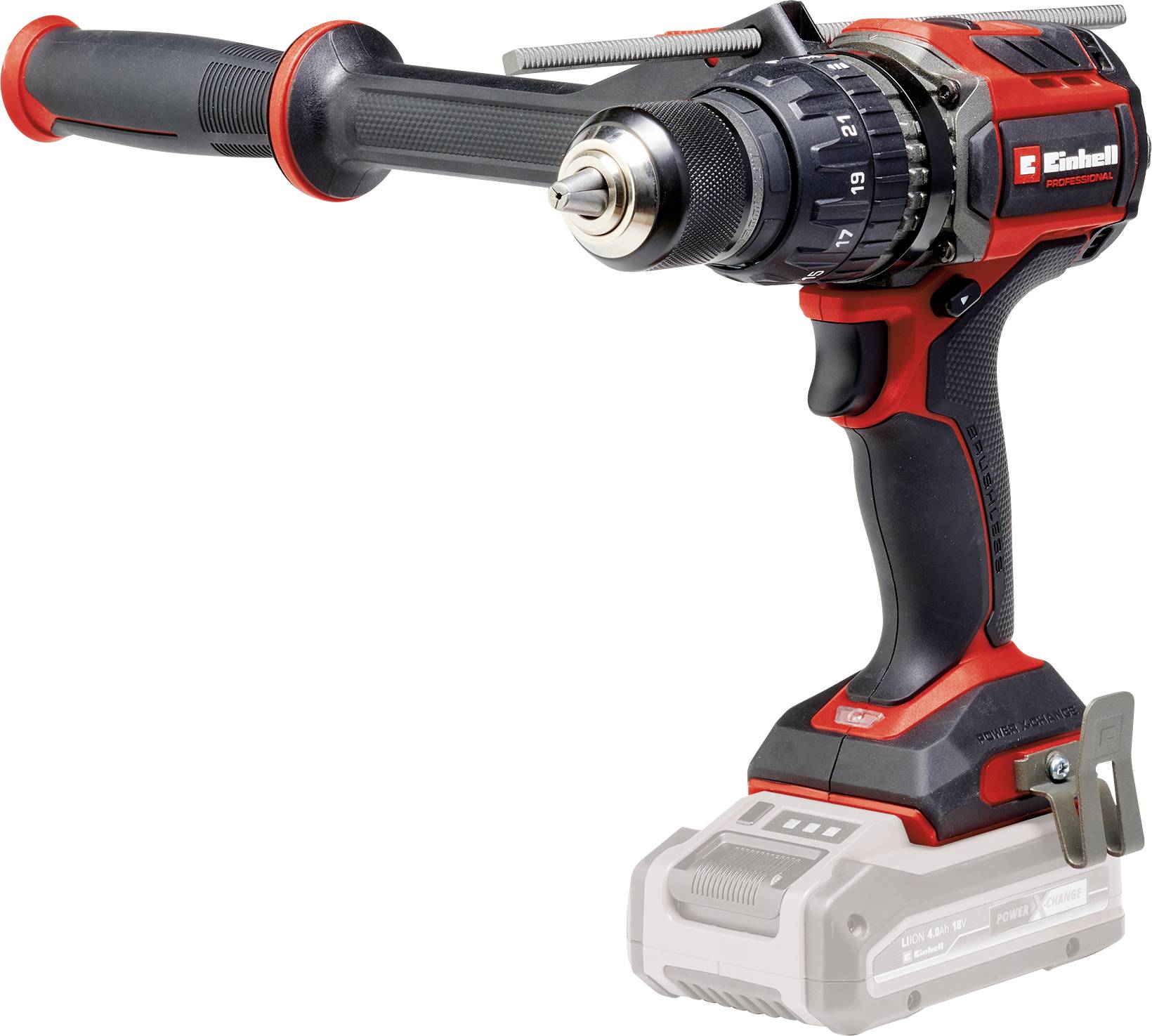 Einhell Professional Power X-Change TP-CD 18/120 Li-i BL - Solo 2-Gang-Akku-Schlagbohrschrauber ohn