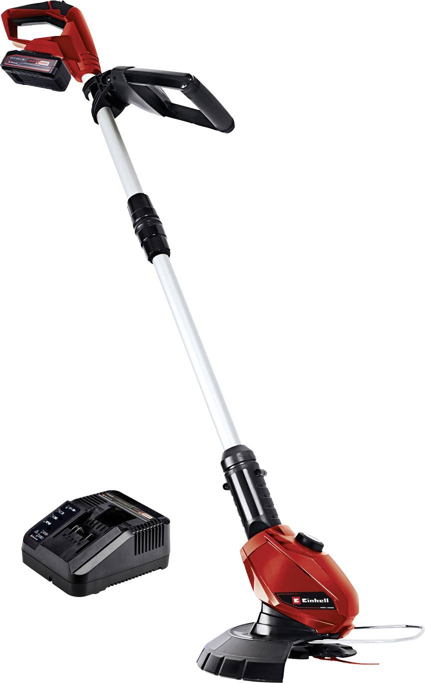 Einhell GE-CT 18 Li (1x 2,5Ah) Akku-Rasentrimmer Akku Akku-Rasentrimmer Einstellbarer Holm 18V Schnittbreite (max.): 24cm