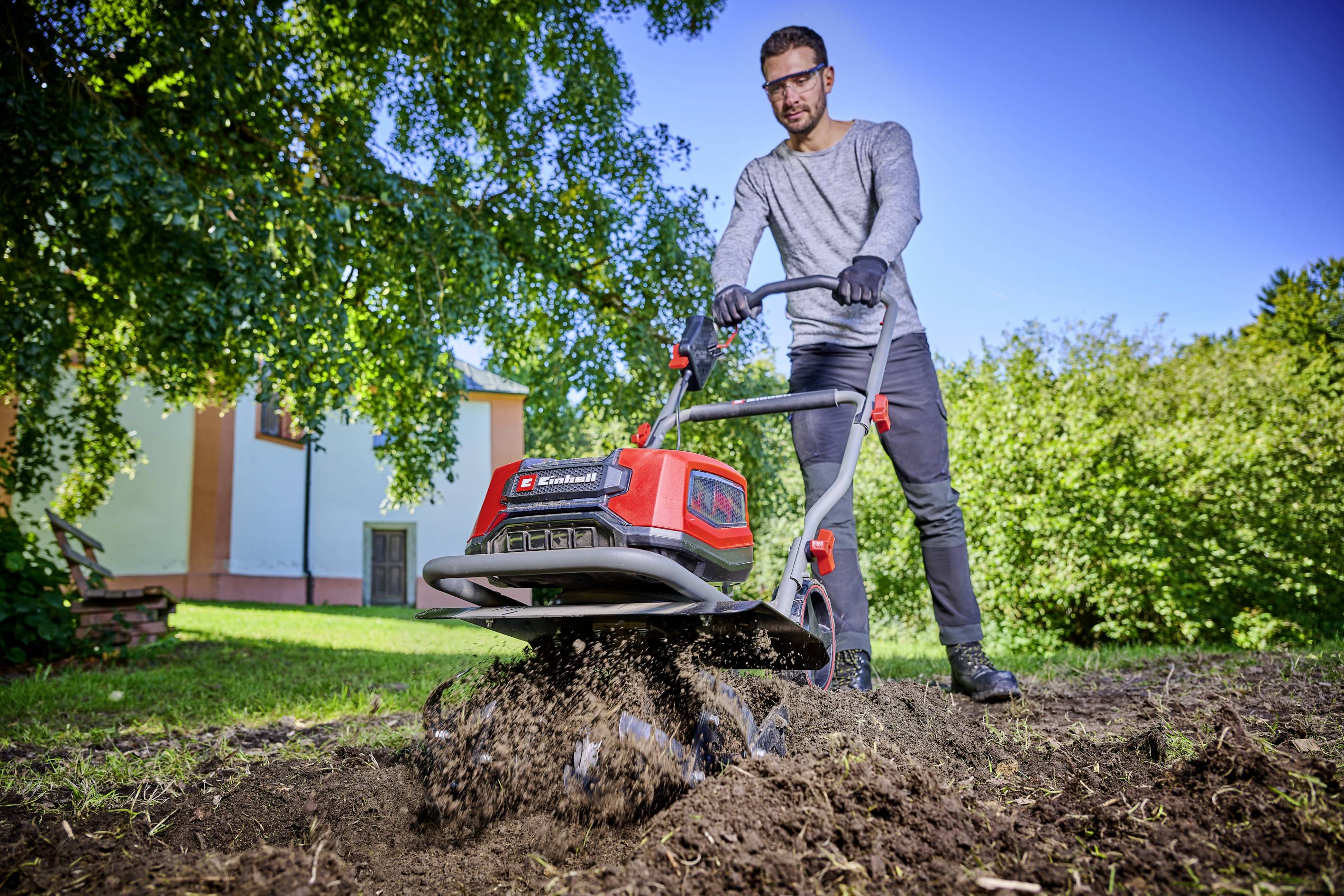 Einhell Professional 3431220 Akku Bodenbearbeiter 45cm