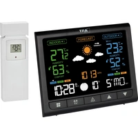 TFA Dostmann CONTRAST 35.1171.01 Funk-Wetterstation Vorhersage für 12 bis 24 Stunden Anzahl Sensoren max. 3 TFA Dostmann CONTRAST 35.1171.01 Funk-Wetterstation Vorhersage für 12 bis 24 Stunden Anzahl Sensoren max. 3