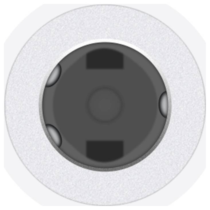 Apple USB, Audio Adapterkabel [1x USB-C® - 1x Kopfhörer (3.5mm Klinke)] MW2Q3ZM/A