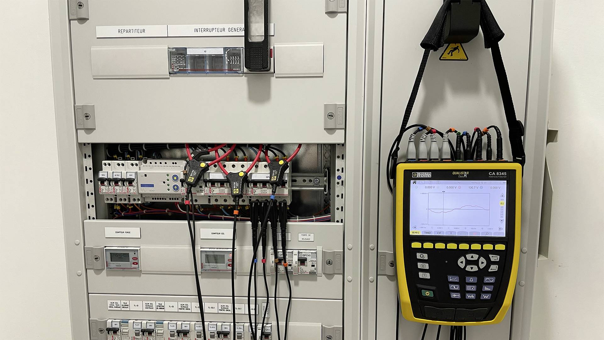 Chauvin Arnoux CA 8345 Netz-Analysegerät 3phasig Grafisches Display, mit Loggerfunktion