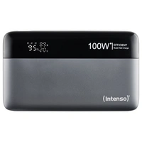 Intenso HE20000 grey Powerbank 20000 mAh Quick Charge, USB PD Li-Ion USB-A, USB-C® Grau-Schwarz Intenso HE20000 grey Powerbank 20000 mAh Quick Charge, USB PD Li-Ion USB-A, USB-C® Grau-Schwarz