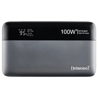 Intenso HE20000 grey Powerbank 20000 mAh Quick Charge, USB PD Li-Ion USB-A, USB-C® Grau-Schwarz Intenso HE20000 grey Powerbank 20000 mAh Quick Charge, USB PD Li-Ion USB-A, USB-C® Grau-Schwarz