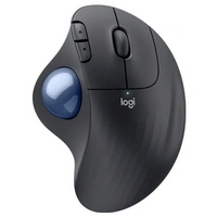 Logitech ERGO M575S Maus Graphit, Blau (metallic) 5 Tasten 2000 dpi Daumenrad, mit Trackball, Geräu Logitech ERGO M575S Maus Graphit, Blau (metallic) 5 Tasten 2000 dpi Daumenrad, mit Trackball, Geräu