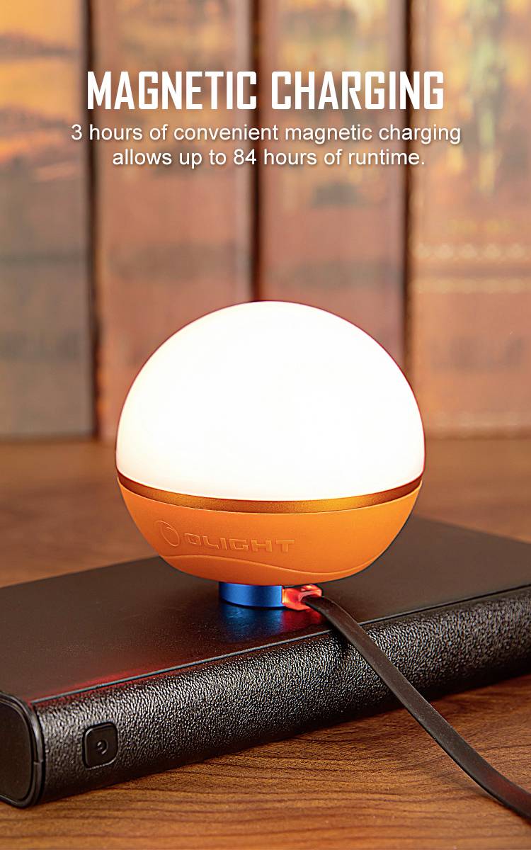 OLight Obulb Pro 12883 LED-Leuchte LED LED fest eingebaut Orange