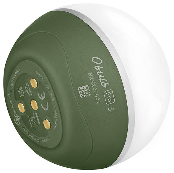 OLight Obulb Pro S 12876 LED-Leuchte LED LED fest eingebaut Grün