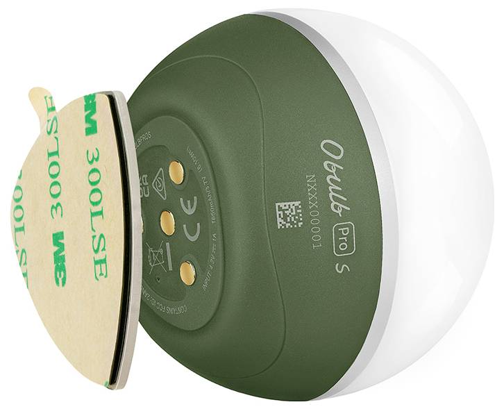 OLight Obulb Pro S 12876 LED-Leuchte LED LED fest eingebaut Grün