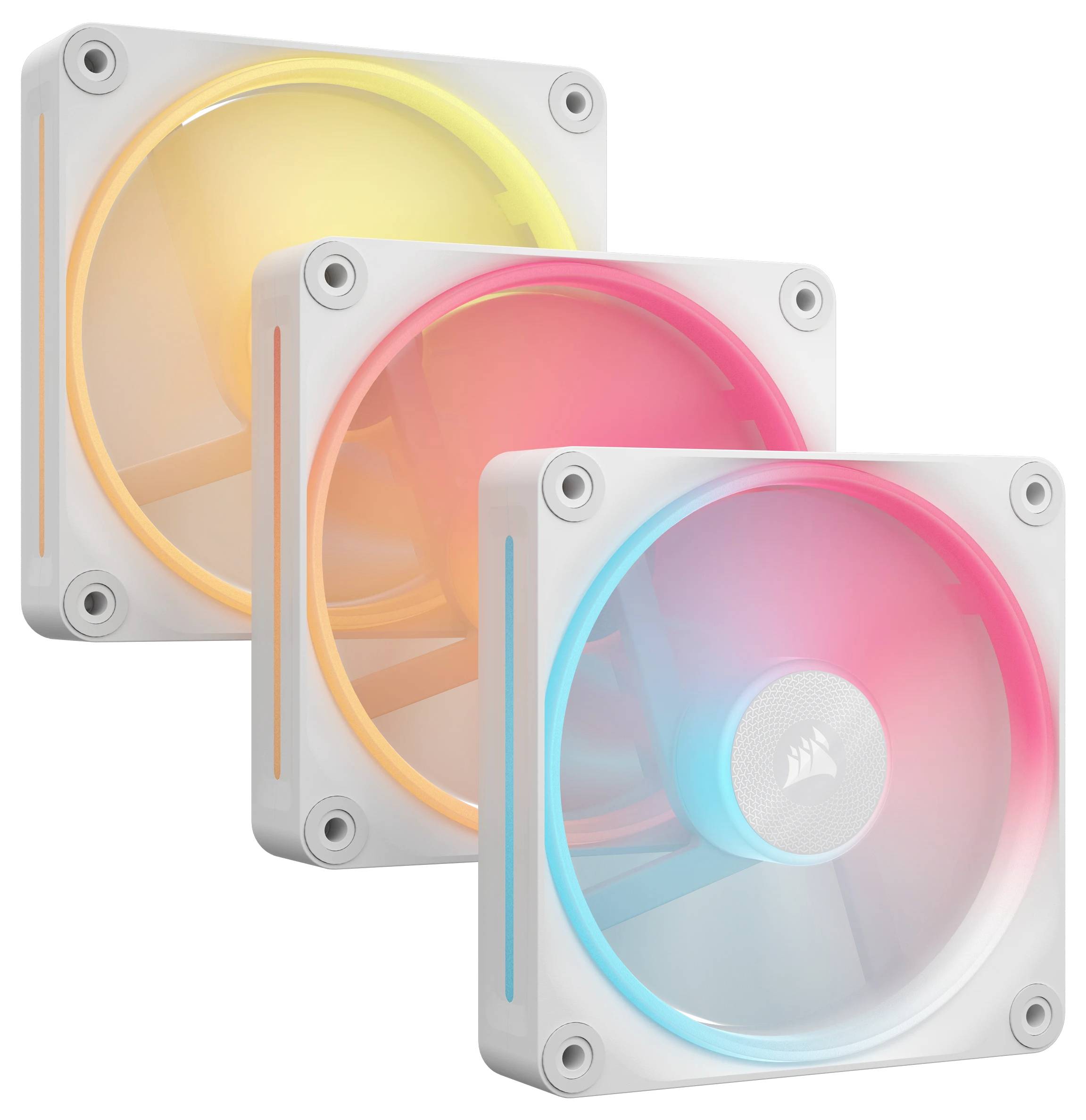 Corsair CO-9051054-WW PC-Gehäuse-Lüfter Weiß (B x H x T) 120 x 120 x 20mm