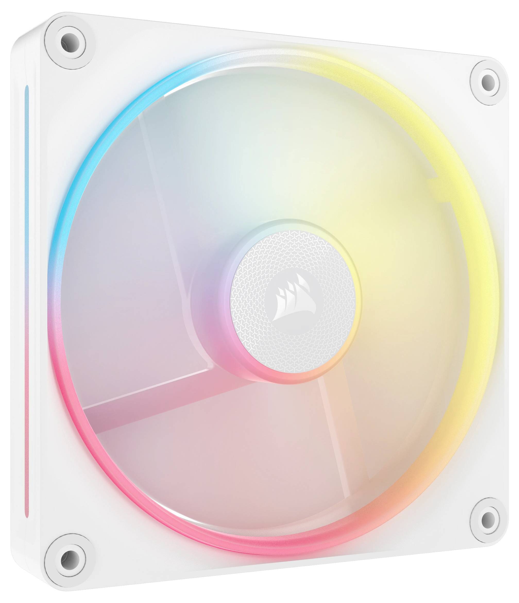Corsair LX140-R RGB iC PC-Gehäuse-Lüfter Weiß (B x H x T) 140 x 140 x 20mm