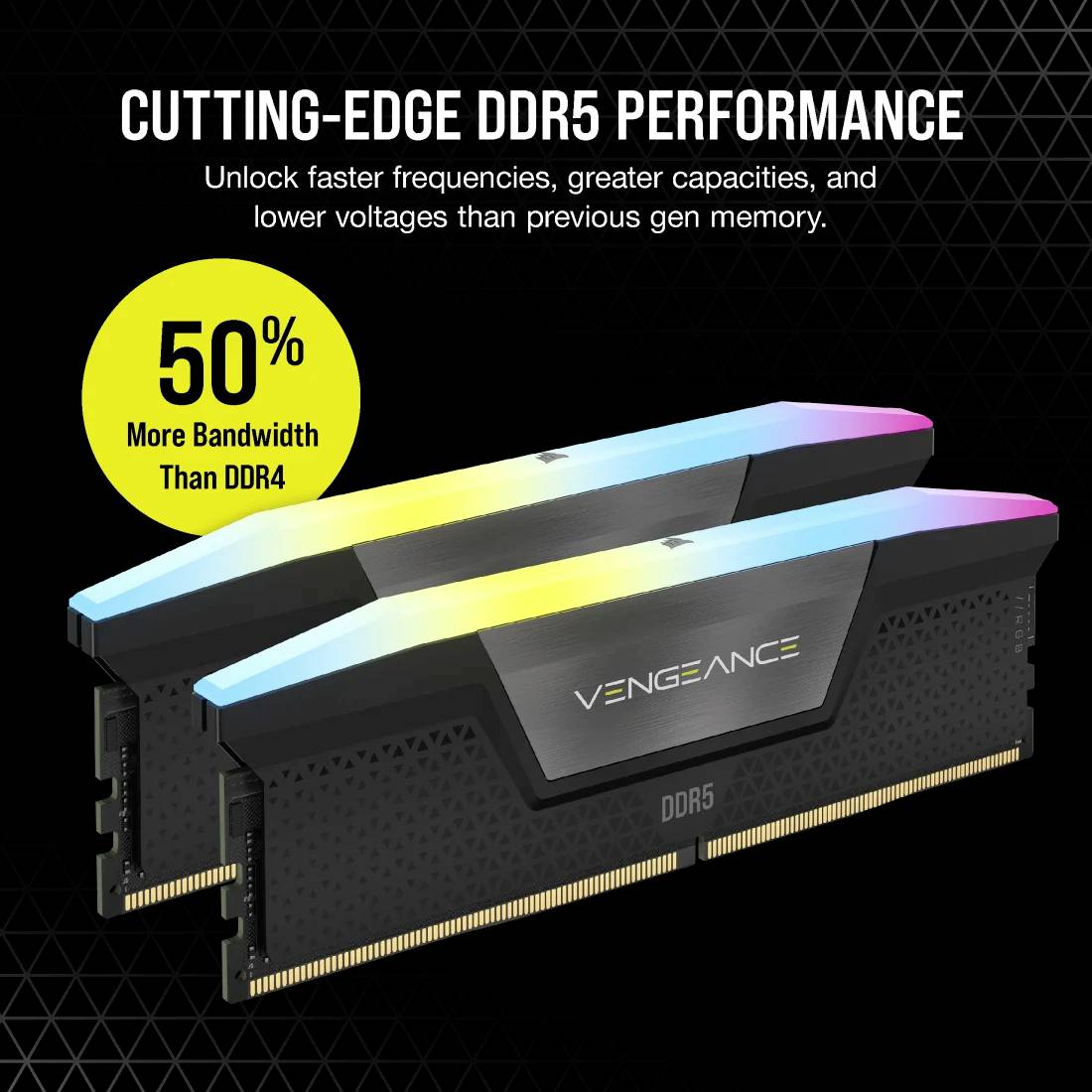 Corsair CMHC48GX5M2X8200C40 PC-Arbeitsspeicher Modul DDR5 48 GB 2 x 24 GB 8200 MHz 288pin DIMM CL40 CMHC48GX5M2X8200C40