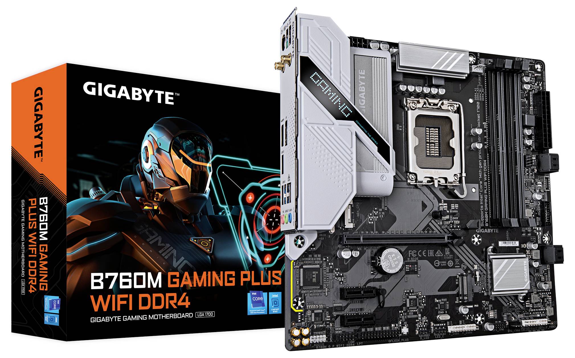 Gigabyte B760M G P WIFI DDR4 Mainboard Sockel (PC) Intel® LGA 1700 Formfaktor (Details) Micro-ATX Mainboard-Chipsatz Intel® B760