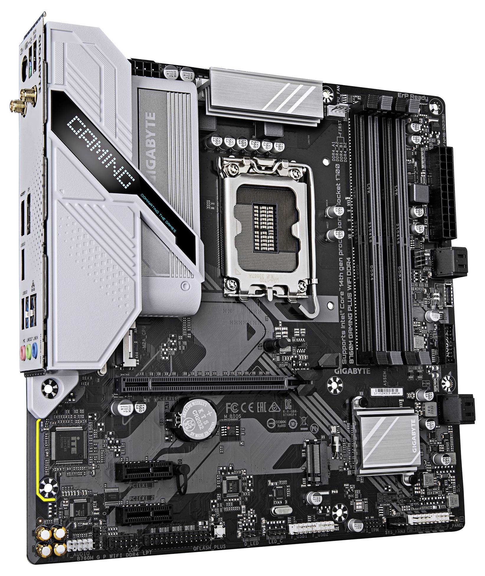 Gigabyte B760M G P WIFI DDR4 Mainboard Sockel (PC) Intel® LGA 1700 Formfaktor (Details) Micro-ATX Mainboard-Chipsatz Intel® B760