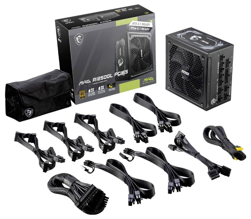 MSI MAG A1250GL PC Netzteil 1250W