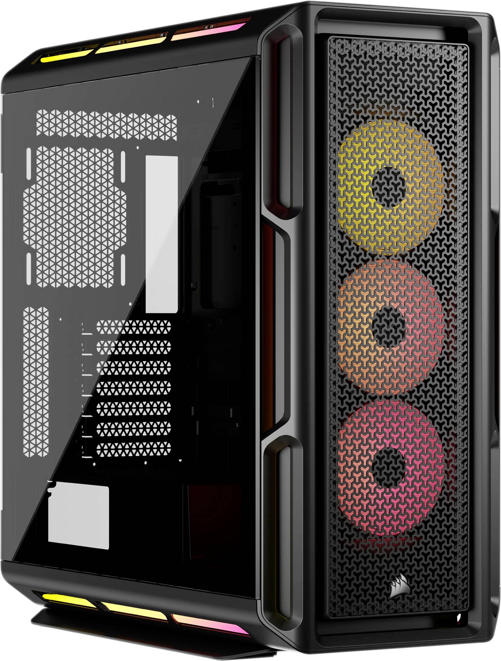 Corsair iCUE LINK 5000T LX RGB - Mid tower Gaming - E-ATX - Seitenteil mit Fenster (gehärtetes Glas)