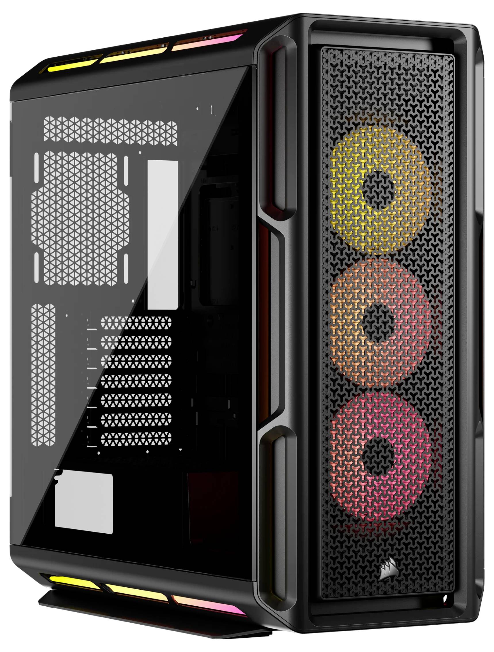 Corsair iCUE LINK 5000T LX RGB - Mid tower Gaming - E-ATX - Seitenteil mit Fenster (gehärtetes Glas)