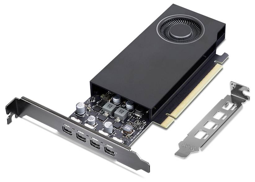 Lenovo Grafikkarte Nvidia RTX™ A1000 RTX A1000 8GB GDDR6-RAM Mini DisplayPort
