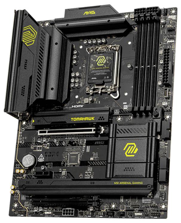 MSI MAG B860 Mainboard Formfaktor (Details) ATX Mainboard-Chipsatz Intel® B860
