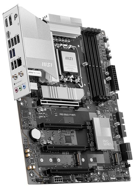 MSI B860-P Mainboard Formfaktor (Details) ATX Mainboard-Chipsatz Intel® B860