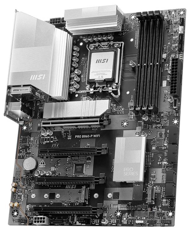 MSI B860-P Mainboard Formfaktor (Details) ATX Mainboard-Chipsatz Intel® B860