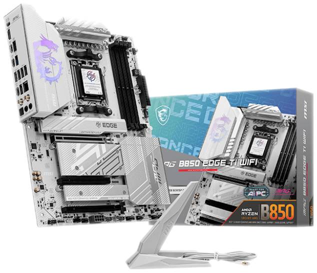 MSI B850 Mainboard Formfaktor (Details) ATX Mainboard-Chipsatz AMD® B850