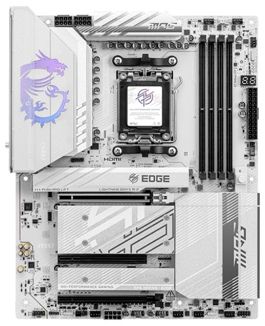 MSI B850 Mainboard Formfaktor (Details) ATX Mainboard-Chipsatz AMD® B850