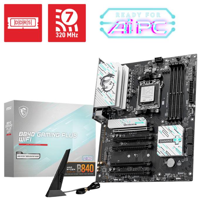 MSI B840 Mainboard Formfaktor (Details) ATX