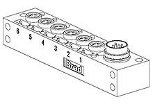 Molex 1202470061 Sensor/Aktorbox passiv 1St.