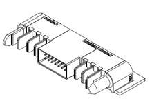 Molex Einbau-Stiftleiste (Standard) 46437-3007 Tray