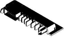 Molex Einbau-Stiftleiste (Standard) 46437-1084 Tray