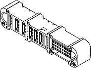 Molex Einbau-Stiftleiste (Standard) 46562-1084 Tray