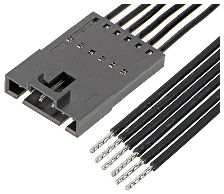 Molex Stiftgehäuse-Kabel 216273-1062 Bulk