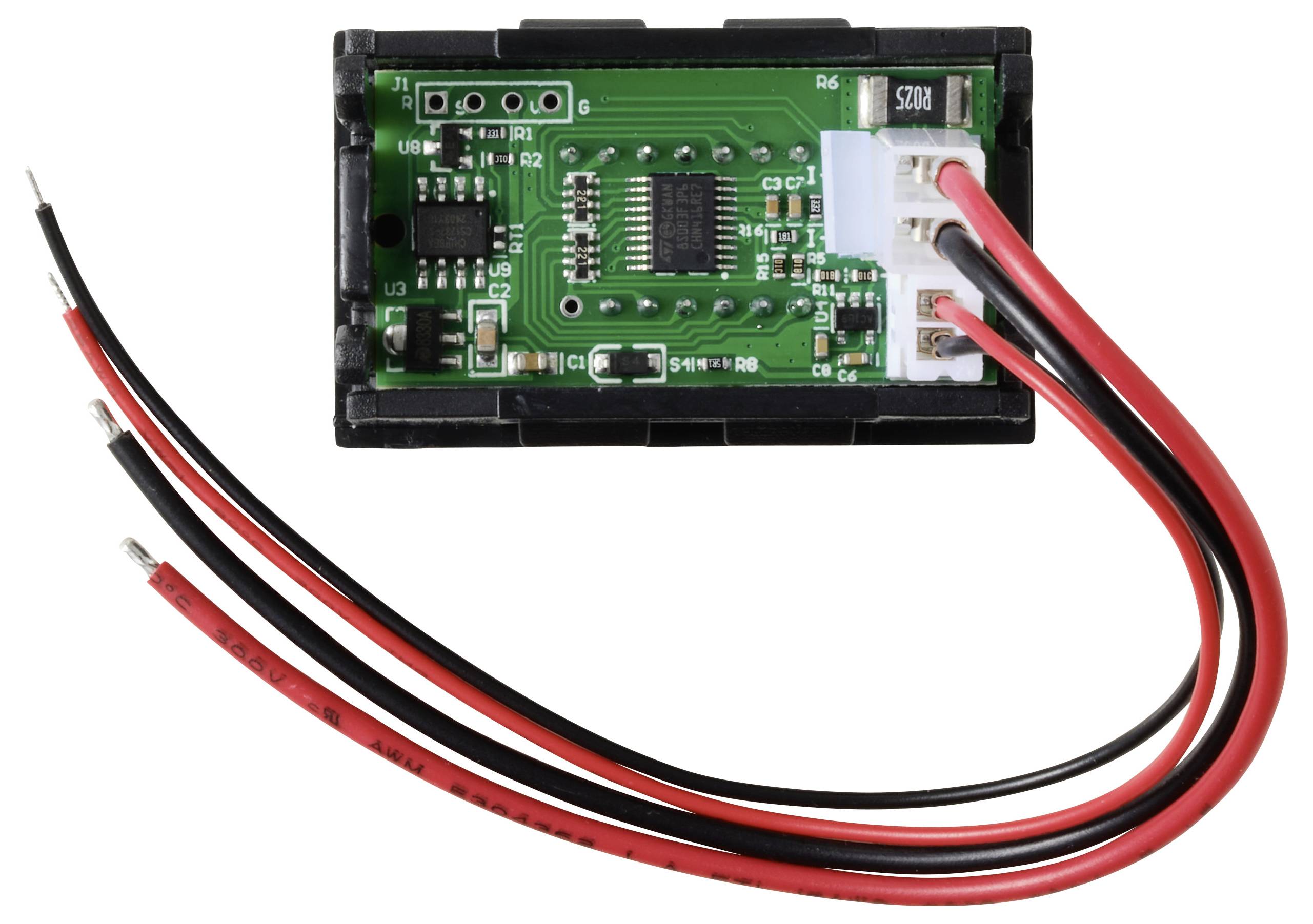 TRU COMPONENTS TC-AM5D-RED Digitales Einbaumessgerät