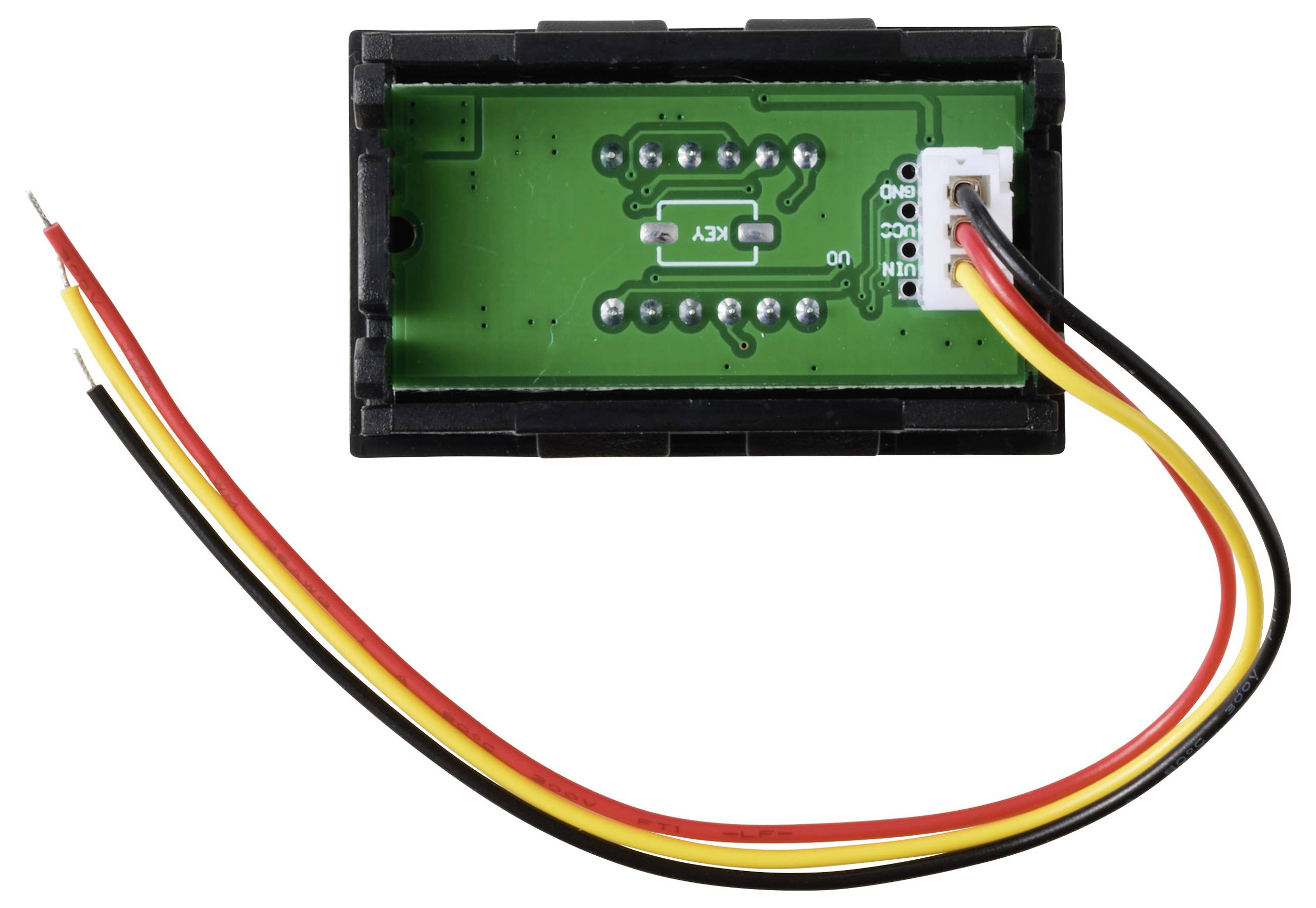 TRU COMPONENTS TC-VL4D-RED Digitales Einbaumessgerät