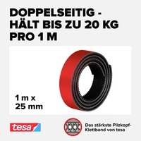 Tesa Ultra Power Lock Klettband (L x B) 1 m x 25 mm 1 St. Tesa Ultra Power Lock Klettband (L x B) 1 m x 25 mm 1 St.