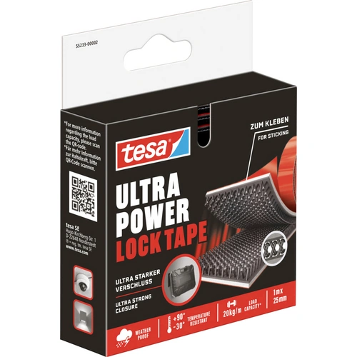 Tesa Ultra Power Lock Klettband (L x B) 1 m x 25 mm 1 St. Tesa Ultra Power Lock Klettband (L x B) 1 m x 25 mm 1 St.