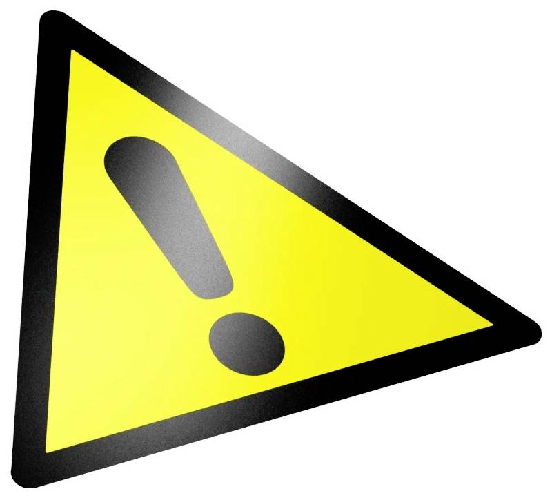 Warnschild Warnung vor Gefahren durch das Aufladen von Batterien 1 St.