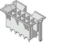 Molex Einbau-Stiftleiste (Standard) 44474-0611 Tray