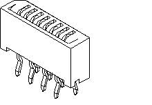Molex FFC/FPC-Anschluss 52806-2810 Tray