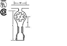 Molex 19084-0006 Ringkabelschuh Tape on Full reel