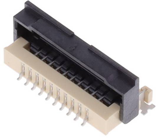 Ein blauer Wärmeschrumpf-Quetschverbinder zum Verbinden von Elektrokabeln, gezeigt mit transparentem und röhrenförmigem Design.