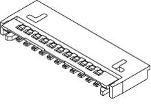 Molex FFC/FPC-Anschluss 501628-2191 Tape on Full reel