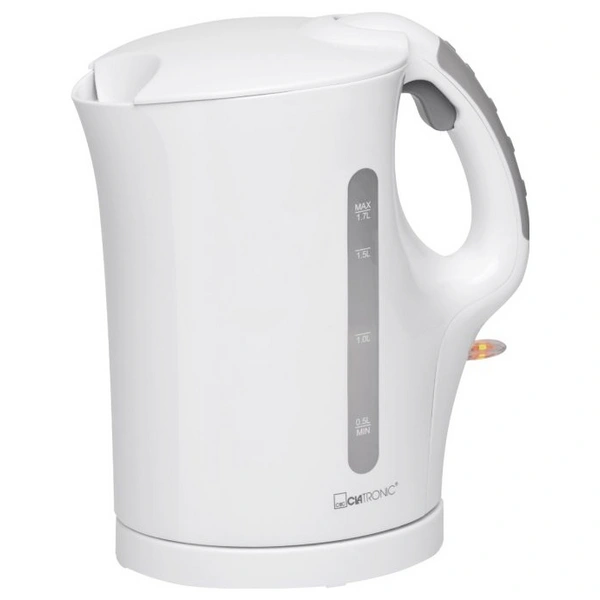 Clatronic WK 3819W Wasserkocher schnurlos Weiß Fassungsvermögen: 1.7l Clatronic WK 3819W Wasserkocher schnurlos Weiß Fassungsvermögen: 1.7l
