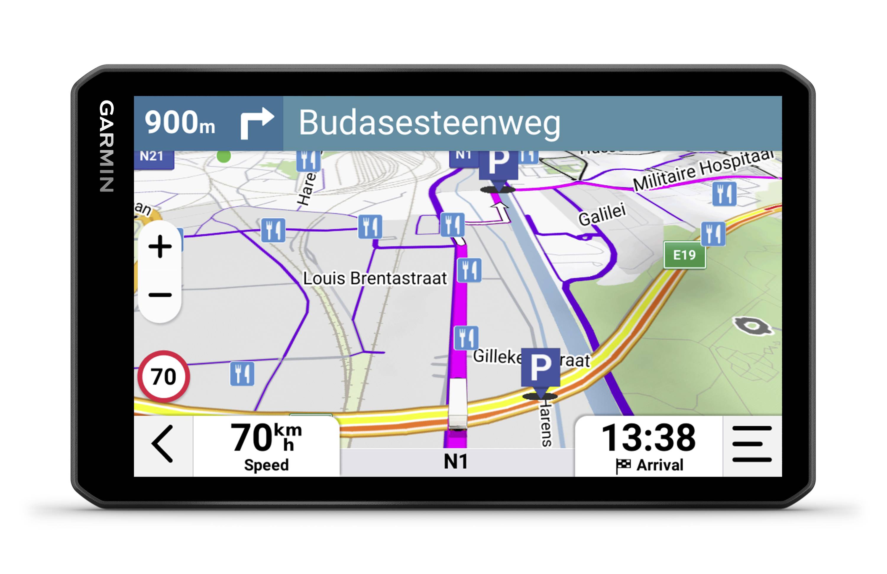 Garmin Dezl LGV720, EU MT-D, GPS LKW-Navi 17.8cm 7 Zoll Europa