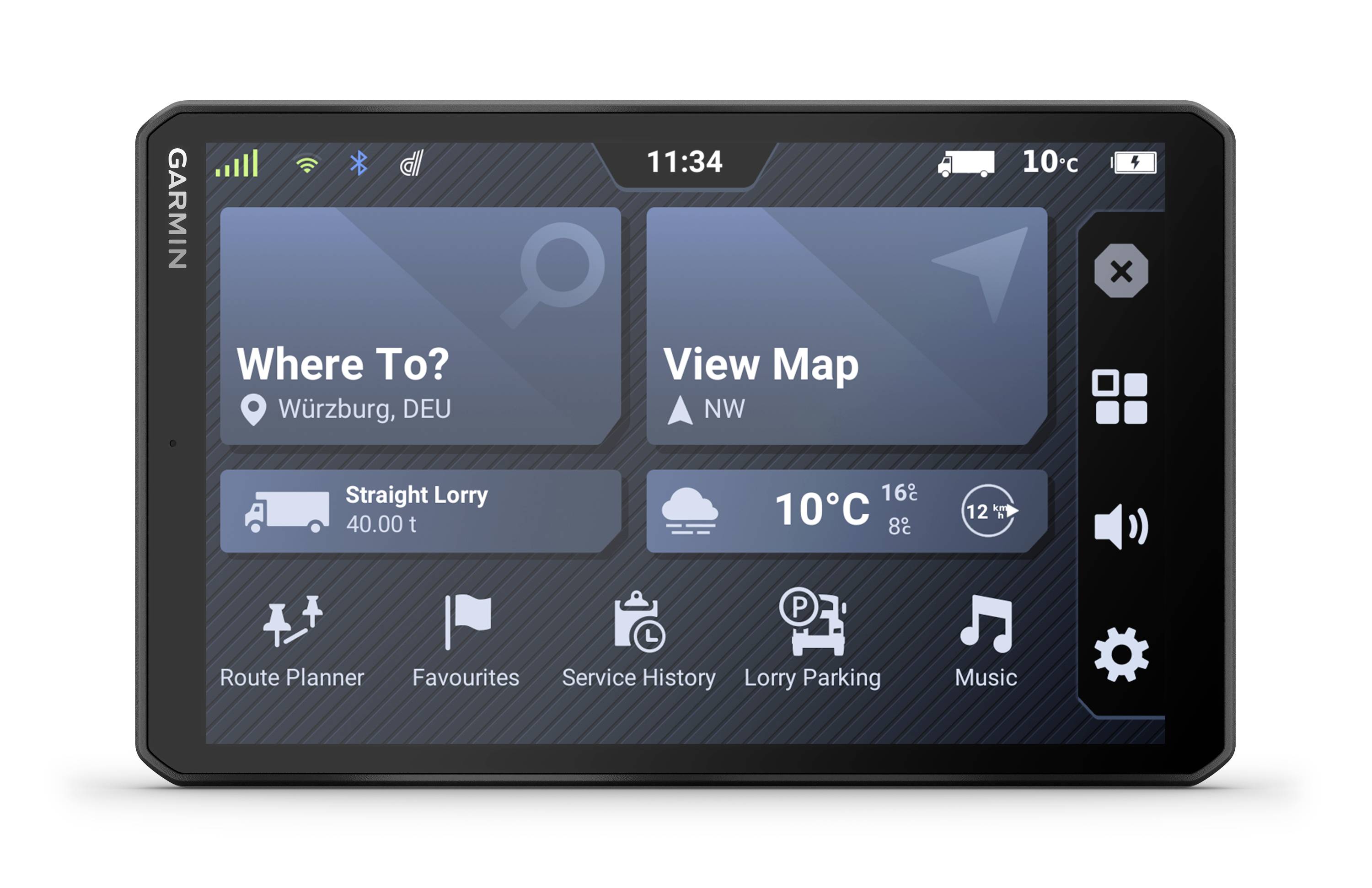 Garmin Dezl LGV820, EU MT-D, GPS LKW-Navi 20.3cm 8 Zoll Europa